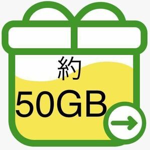 【約50GB】mineo マイネオ パケットギフト 