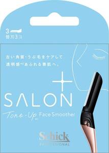 シック Schick ハイドロシルク サロンプラス トーンアップ フェイススムーサー 替刃(3コ入) カミソリ