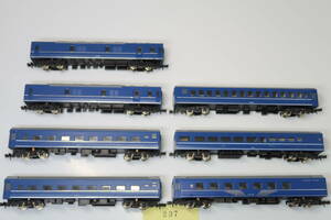 40603-237【客車（発送：ゆうパケットプラス 410円、他）】KATO 24系（7両）【中古品】