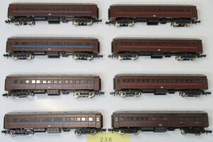 40603-256【客車（発送：ゆうパケットプラス 410円、他）】KATO 旧形客車（8両）【中古品】