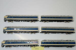 40603-265[ train ( shipping :.. packet plus 410 jpy, other )]KATO 583 series (6 both )[ secondhand goods ]