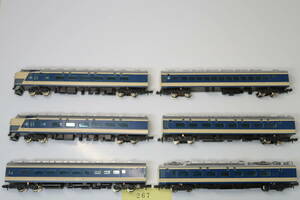 40603-267[ train ( shipping :.. packet plus 410 jpy, other )]KATO 583 series (6 both )[ secondhand goods ]