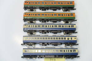 40603-314【電車】KATO 111/113系（5両）【中古品】