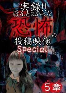 実録!!ほんとにあった恐怖の投稿映像 Special 5章 中古 DVD