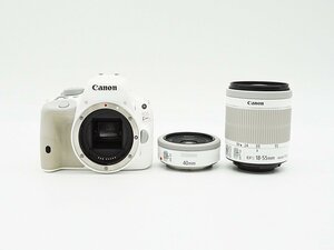 ◇【Canon キヤノン】EOS Kiss X7 ダブルレンズキット 2 デジタル一眼カメラ