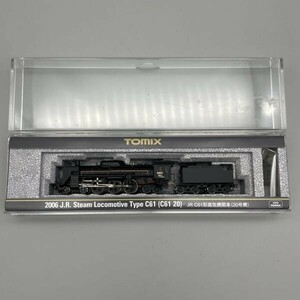 F2040【コンパクト】【JUNK】動作未確認 TOMIX Nゲージ 2006 JR C61形 蒸気機関車(20号機)