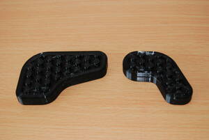 【新パターン】ジョルカブ(AF53)用シフトペダルカバー 大・小セット（ブラック） 3Dプリント品　その５１