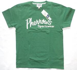 新品★Pherrow's (フェローズ)　ブランドロゴアイコンTシャツ Mサイズ 定価：4.290円 