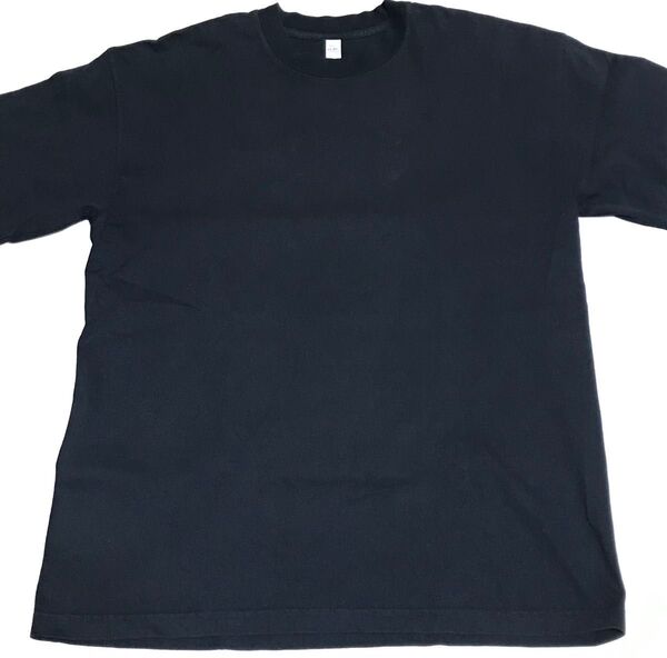 LOSANGELES APPAREL 半袖Tシャツ Lサイズ ブラック ロサンゼルスアパレル アメリカ製