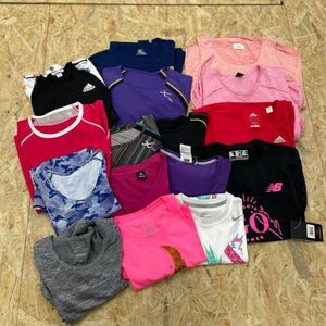  Mizuno, Nike etc. lady's T-shirt set . summarize set present condition goods . summarize set camp mountain climbing mc01066642
