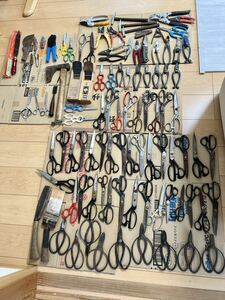1 jpy start carpenter's tool flea can na sewing scissors tool set sale 