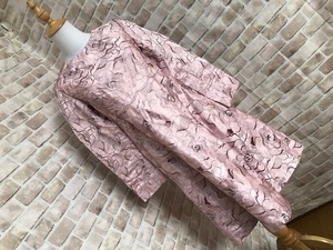 h01140●レトロ　衣装　ワンピース　ピンク　カットレース