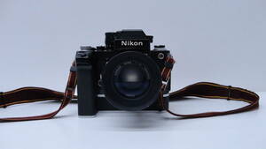 3853 カメラ祭 Nikon ニコン フィルムカメラ F2 フォトミックAS MD-2付 レンズ 50mm f1.4 中古品 ファインダー曇り有 空シャッター確認済