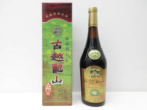 3962 sake festival shaoxingjiu old . dragon mountain . year 10 year .. flower carving sake 750ml 17 times not yet . plug long time period home other goods box storage dirt have condition is photograph please confirm. 