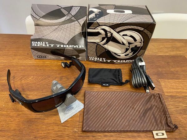 【新品】国内販売終了品/オークリー/OAKLEY SPLIT THUMP(512MB)/日本正規品/イヤホン/サングラス