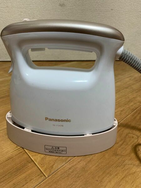 Panasonic 衣類スチーマー ピンクゴールド調 NI-FS470