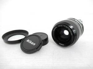 【Nikon/ニコン】巳①13//NIKKOR 28mm 1:2/防湿庫保管/美品