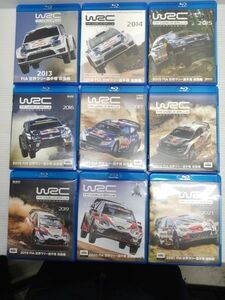 Y276-240601-14 WRC FIA World Rally Championship compilation 2013-2021 Blu-ray 9 title set secondhand goods WORLD RALLY CHAMPIONSHIP Japan domestic oriented 