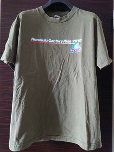 【稀少★送料無料】ホノルル・センチュリー・ライド2010記念Tシャツ★サイズM★88 TEES製