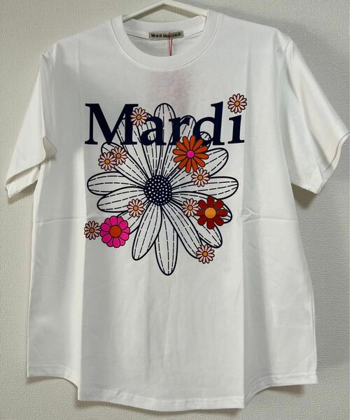 韓国 Mardi Mercrediマルディメクルディ Tシャツ　ホワイトブラック