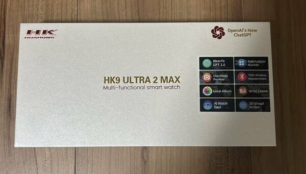 HK9 ULTRA 2 MAX スマートウォッチ 2024年最新