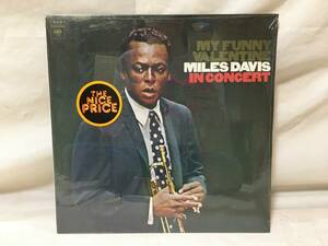 〇X063〇未開封 LP レコード MILES DAVIS マイルス・デイヴィス My Funny Valentine PC 9106 COLUMBIA