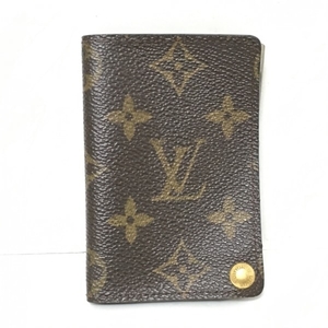 ルイヴィトン LOUIS VUITTON カードケース M60937 ポルトカルトクレディプレッシオン モノグラム・キャンバス - CT1021 財布 モノグラム