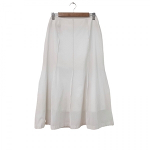 アドーア ADORE ロングスカート サイズ38 M - 白 レディース マキシ丈 美品 ボトムス