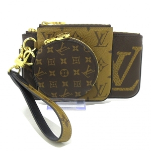 ルイヴィトン LOUIS VUITTON M68756 ポシェットトリオ - SN3270/SN3290 美品 ポーチ モノグラムリバース