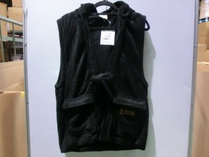 T【3り-79】【80サイズ】▲美品：タグ付き/リラックマ 半纏 はんてんベスト/フード着脱 ちゃんちゃんこ/Mサイズ/レディース