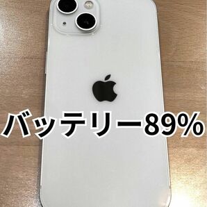iPhone13 256GB SIMフリー スターライト　バッテリー89%