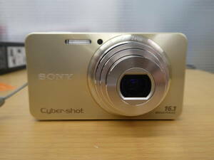 ☆ 外観 キレイ SONY ソニー サイバーショット Cyber−Shot DSC-W570 ゴールド コンパクトデジタルカメラ デジカメ 1円スタート ☆