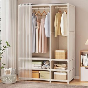  hanger rack curtain attaching wardrobe closet division Western-style clothes storage drawer attaching high capacity dustproof moth repellent ..