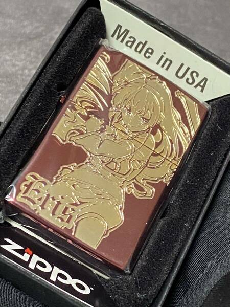 zippo 無職転生 異世界行ったら本気だす エリス 両面加工 希少モデル 2021年製 アニメ Eris ケース 保証書付き 