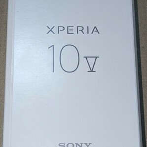 【未使用】Xperia 10 V ブラック 128 GB Softbank