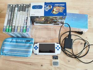 PSP3000 ホワイトブルー ジャンク品