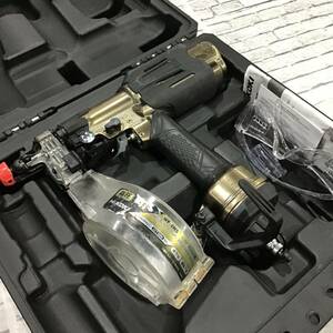 【中古品】★ハイコーキ(HIKOKI ※旧:日立工機) 高圧エアネジ打ち機 WF4HS