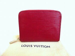 【未使用保管品】 ルイヴィトン LOUIS VUITTON エピ シルバー金具 ジッピーコインパース 小銭入れ メンズ レディース