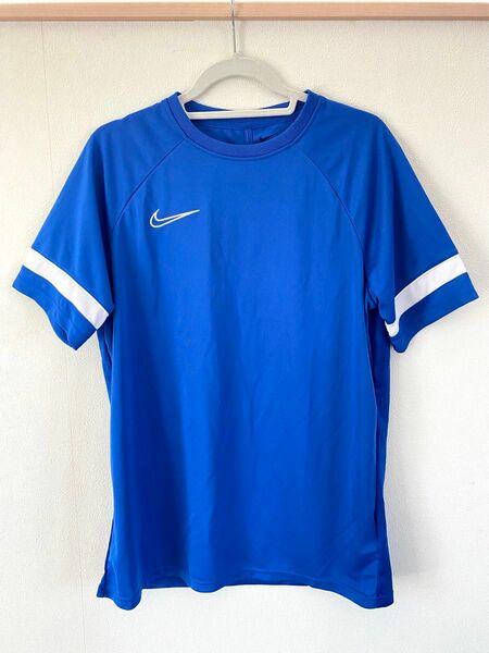 【新品L】ナイキNIKE半袖Tシャツ　DRY FIT ブルー青メンズメッシュ 