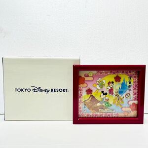 ★TDL★ バッジ・ピンズ 集合 ピンバッジセット ☆ディズニー 謹賀新年2004 額入り☆東京ディズニーリゾート限定 @601