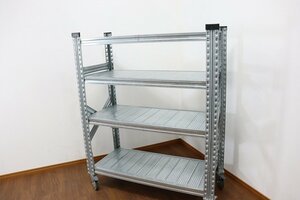 J6624*METAL SISTEM/ metal system * light weight rack *1 pcs * Italy made * storage shelves * with casters *980×420×1180mm