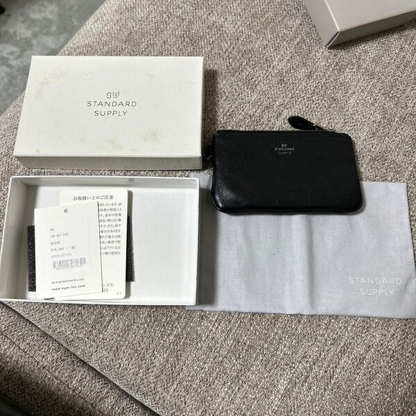 standard supply car key case ブラック スタンダードサプライ カーキーケース