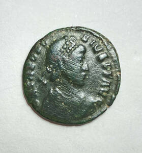 １円スタート! ★古代ローマ帝国 コンスタンティヌス１世 (306-337 AD) 青銅貨★アンティーク コイン 