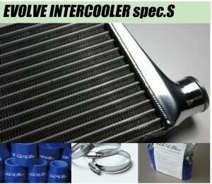 HPI EVOLVE intercooler kit SPEC-S specifications S MITSUBISHI Lancer Evo 7 CT9A 4G63 black silicon hose band (HPIC-MI0202)