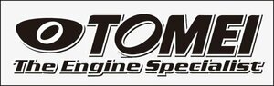 個人宅発送可能 TOMEI 東名パワード TOMEI STICKER グッズ ENGINE SPECIALIST ステッカー ブラック アクセサリー ロゴ タイプ XL (761030)
