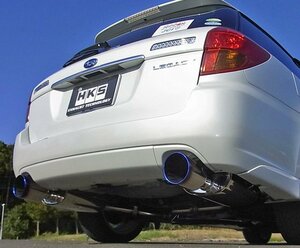 個人宅発送可能 HKS スーパーターボマフラー SUBARU スバル レガシィツーリングワゴン BP5 EJ20[ターボ] 03/05-09/04 (31029-AF003)