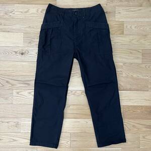 A VONTADE　Fatigue Trousers Sサイズ　ブラック