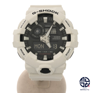 CASIO G-SHOCK カシオ Gショック GA-700-7AJF ホワイト 白 ブラック 黒文字盤 腕時計 時計 メンズ クオーツ 電池式