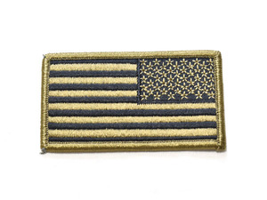 米軍実物 官給品 星条旗 リバース パッチ ワッペン OCP スコーピオン/マルチカム ARMY F580