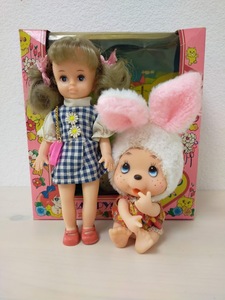 当時物 昭和レトロ 箱付き 着せ替え人形 ヴィンテージドール ファッションドール ソフビ人形 女の子人形 水森亜土